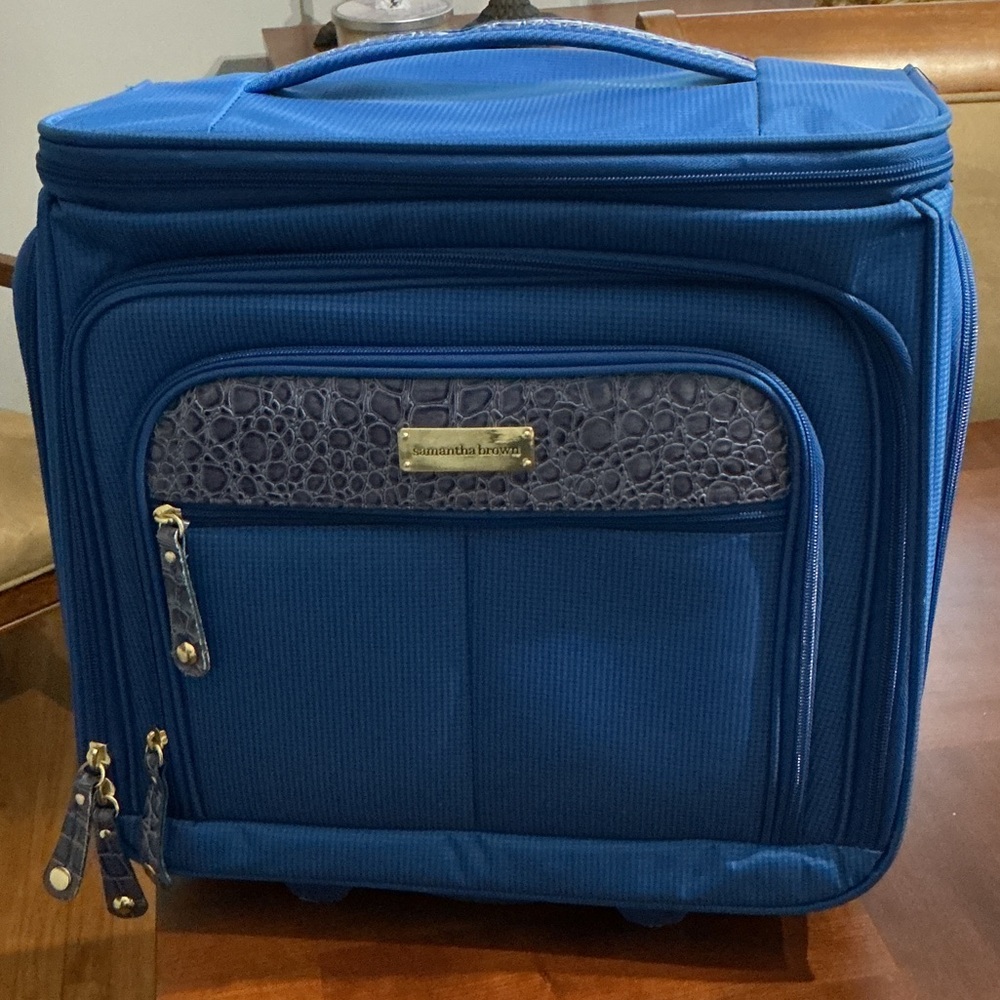 Samantha Brown Royal Blue Travel Bag